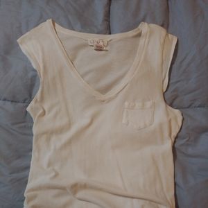 OP White Top Swimsuit Cover Up